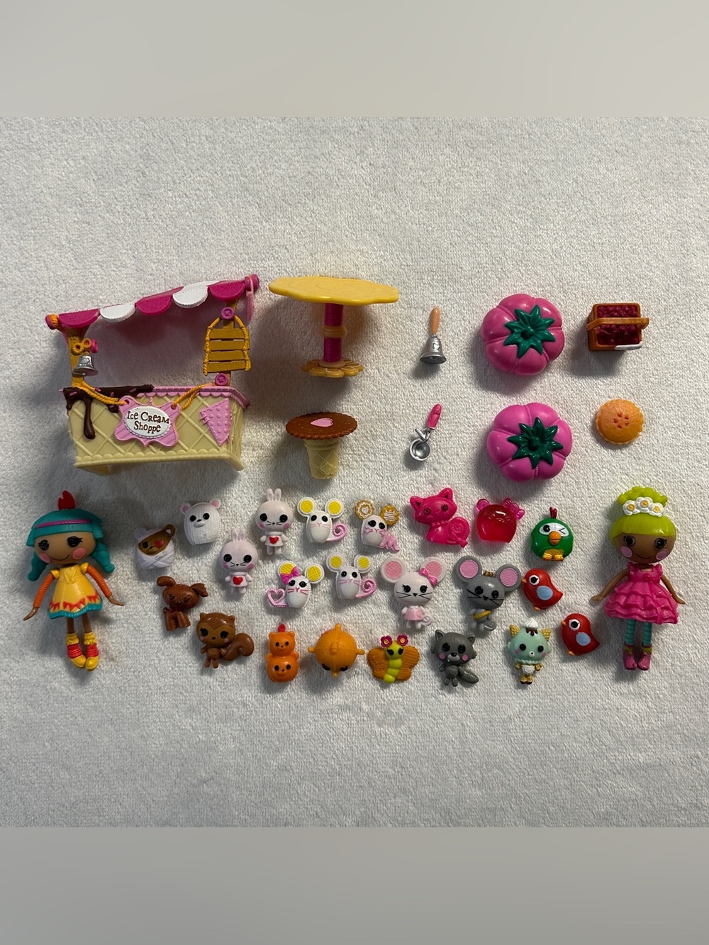 LALALOOPSY mini doll, pet and accessory bundle